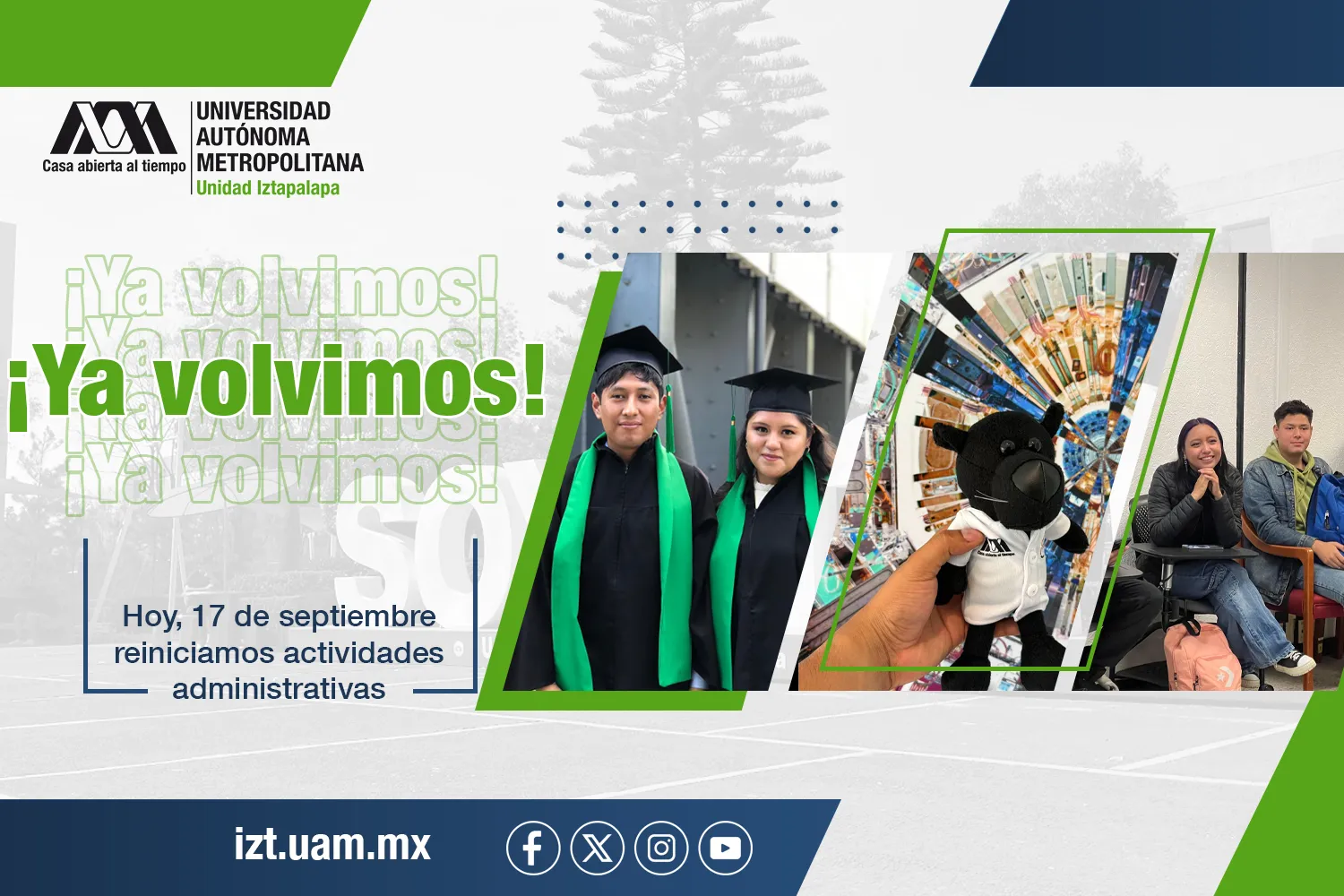 ¡Ya volvimos!