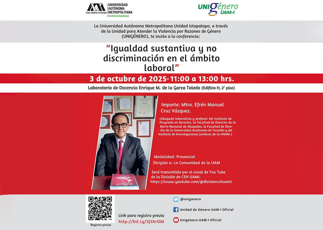 Igualdad sustantiva y no discriminación en el ámbito laboral