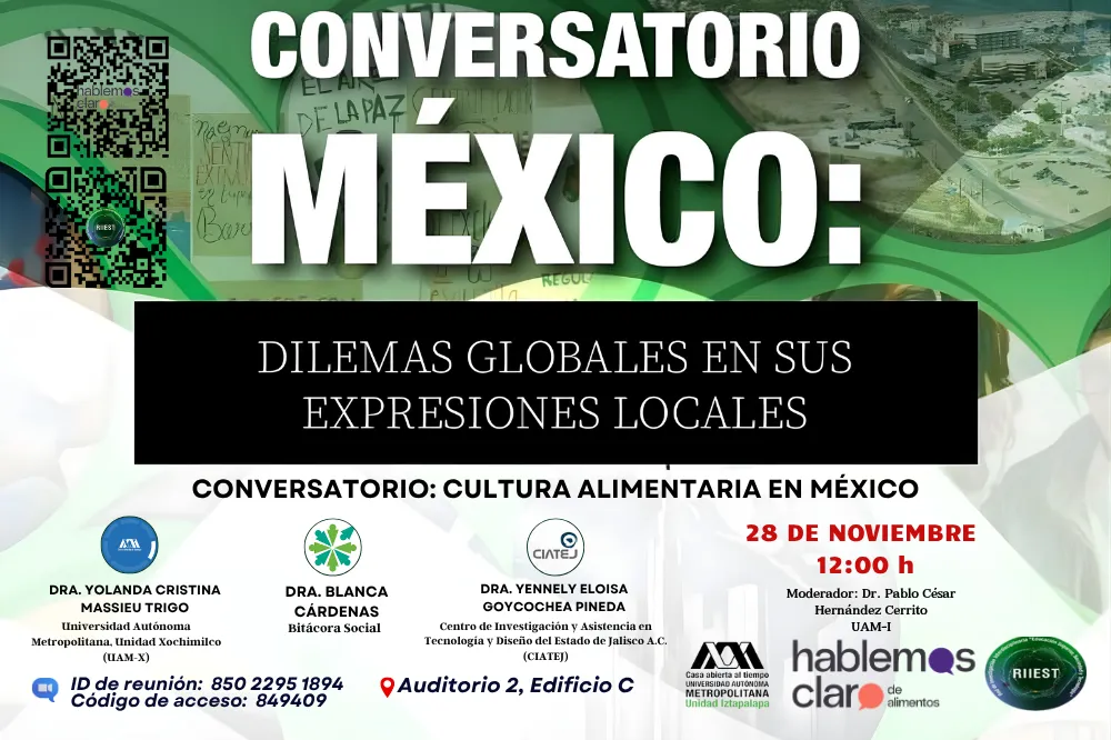 Conversatorio “Cultura alimentaria en México”